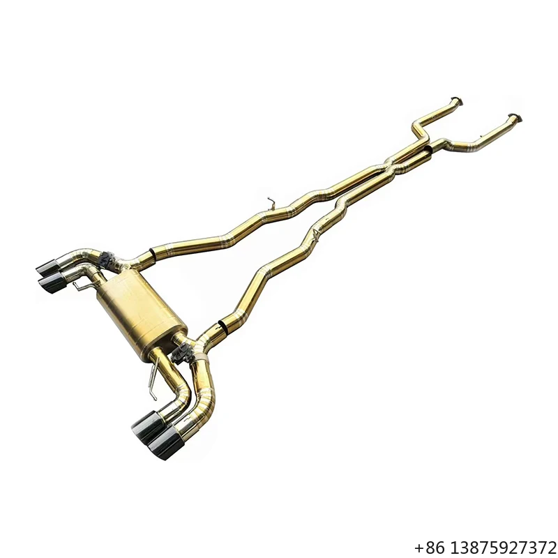 

Титановые гоночные выхлопные трубы Valvetronic с OPF для BMW M5 F90 G90 G99 4.4t 2018-2024