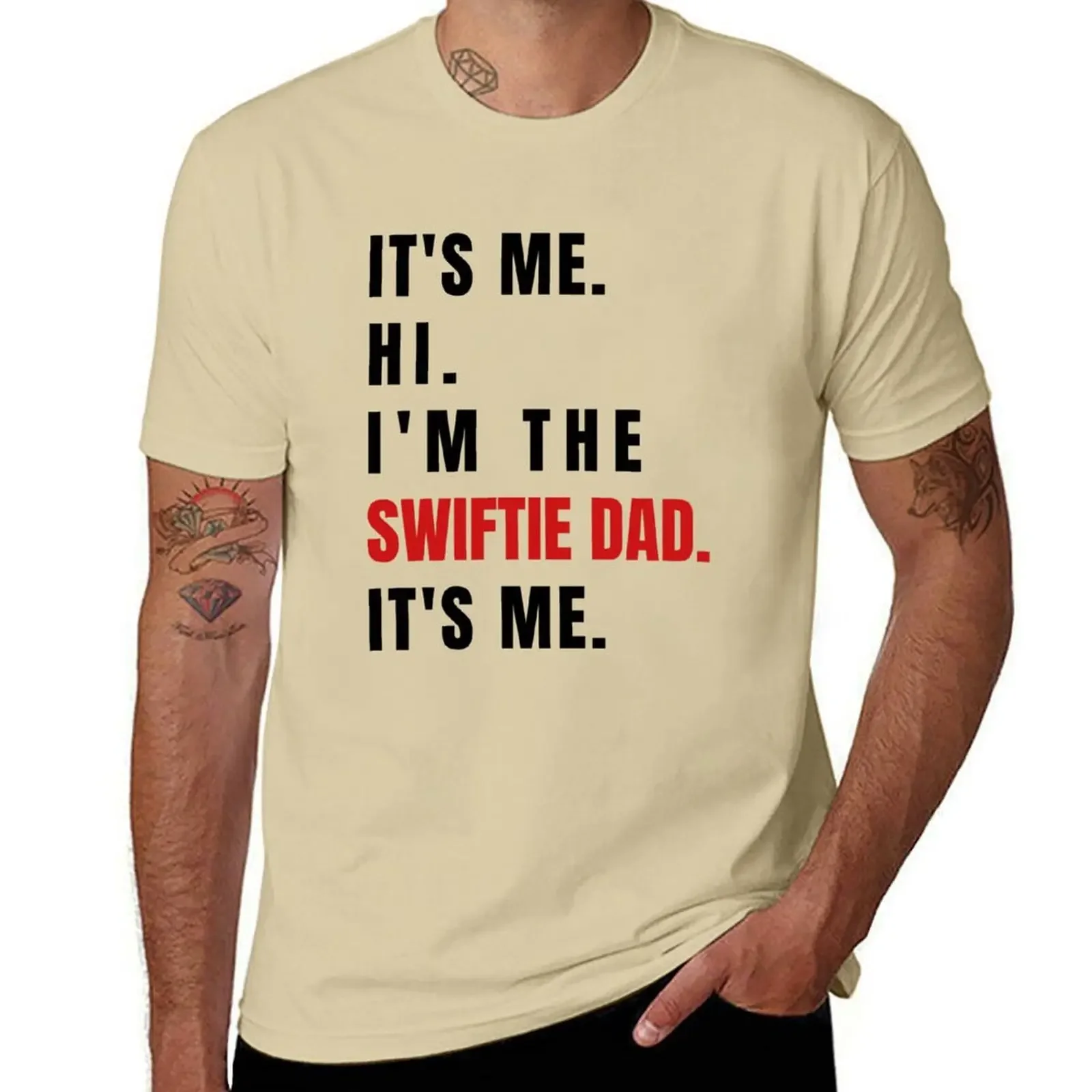 

Oversizeds Customs Mens Champion T Shirts Swiftie Dad, Swiftie Gift T-Shirt Graphic Oversized Harajuku Summer Funny Style New