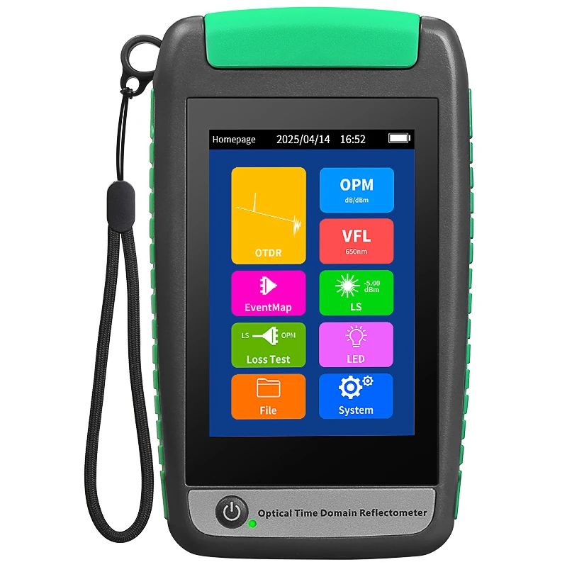 Mini OTDR 80KM AUA-18/180/161/162/165U/A Optyczny Reflektometr Czasowy Tester Światłowodów Wbudowany VFL/OPM/OLS/LED/Mapa Wydarzeń — 2