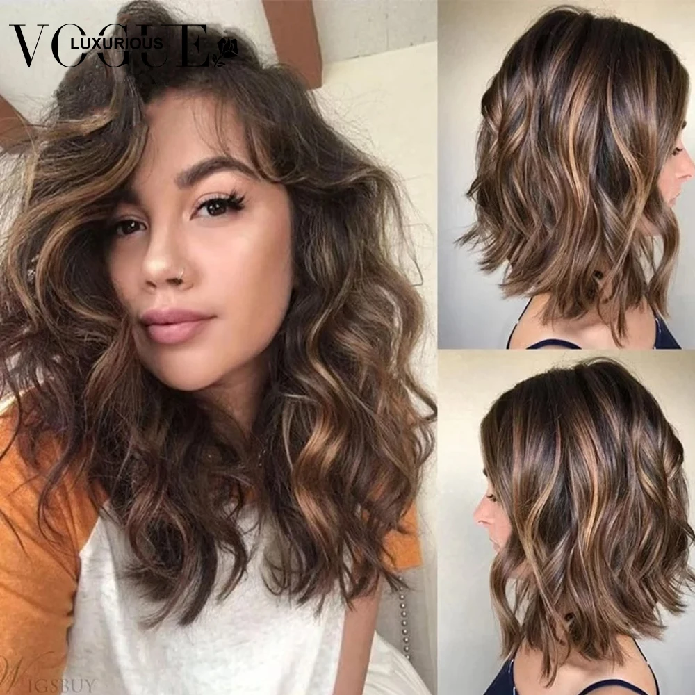 Destaque Brasileiro Loira Perucas De Renda Transparente, Onda Do Corpo, Cabelo Humano Natural Colorido, Peruca De Fechamento De Renda, Pré Arrancadas, Balayage, 13x4