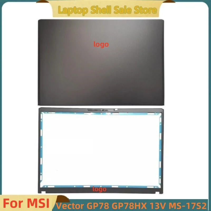 

Новинка для MSI Vector GP78 GP78HX 13 В MS-17S1 MS-17S2, верхний корпус, задняя крышка ЖК-дисплея/передняя панель/шарнир, серый цвет