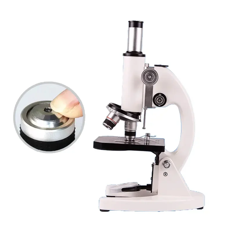 YYHC-High school light microscope exam for children science portable HD lens