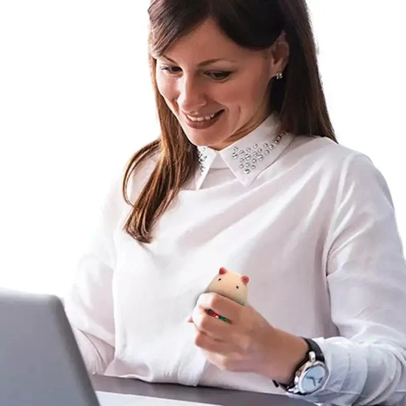 Capybara Squeeze Sensorisches Spielzeug Tier Vent Spielzeug Niedlichen Cartoon Stress Relief Spielzeug Tragbare Lustige Sensorische Spielzeug Für Kinder Erwachsene