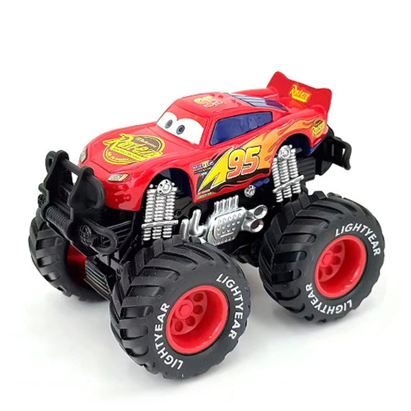 New Pixar Cars 3 Inertial Assistance Alloy Off-Road Vehicle Lightning McQueen Storm Cruz Mater Jackson Ramirez Child Toys Gifts