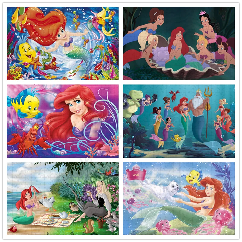

Пазл «Русалочка» Disney, 300/500/1000 шт.