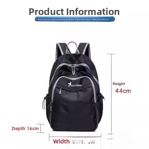 

Водонепроницаемая ультралегкая складная сумка-рюкзак для активного отдыха на природе, большая вместительная дорожная сумка для мужчин и женщин