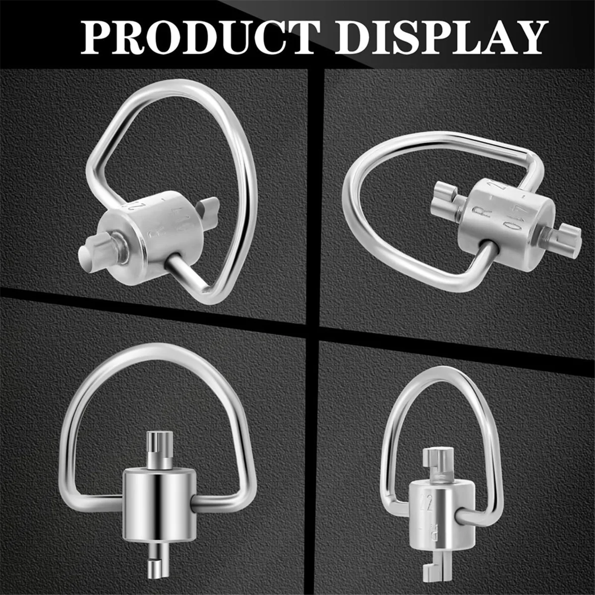 Chiave con cappuccio di bloccaggio HVAC FZFZ, strumento versatile per chiave di bloccaggio Chiave multipla antimanomissione per HVAC 410A e R22 per tappi sicuri per refrigeranti