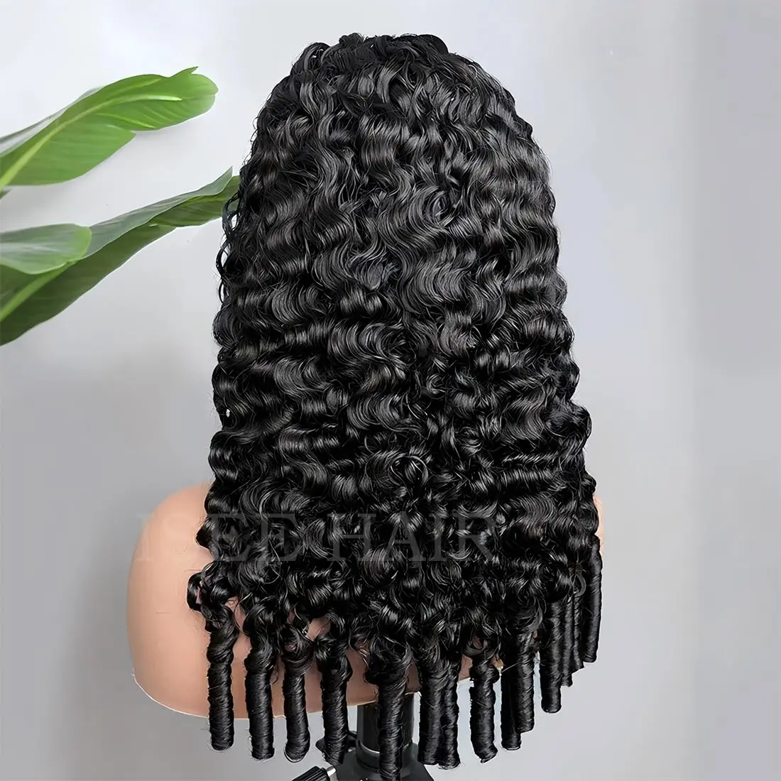 

1B Black 200% High Density 40 Inches Long-length 7x6 13x6 13x4 HD Transparent Lace Frontal Wig Human Hair Wigs Natural Color Burmese Curly For Women Pre Plucked Brazilian Hair