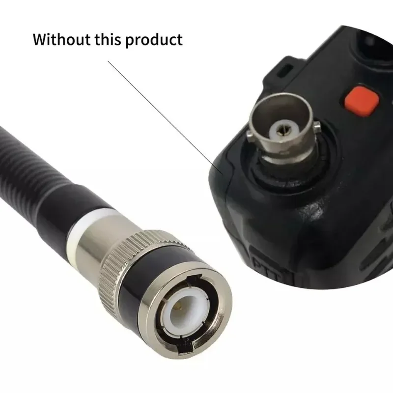 BNC Male Two-way Radio Interface Soft Antenna 27MHz for ICOM IC-V8 IC-V80 V82 Kenwood TK100 TK300 CP500 Motorola Walkie Talkie