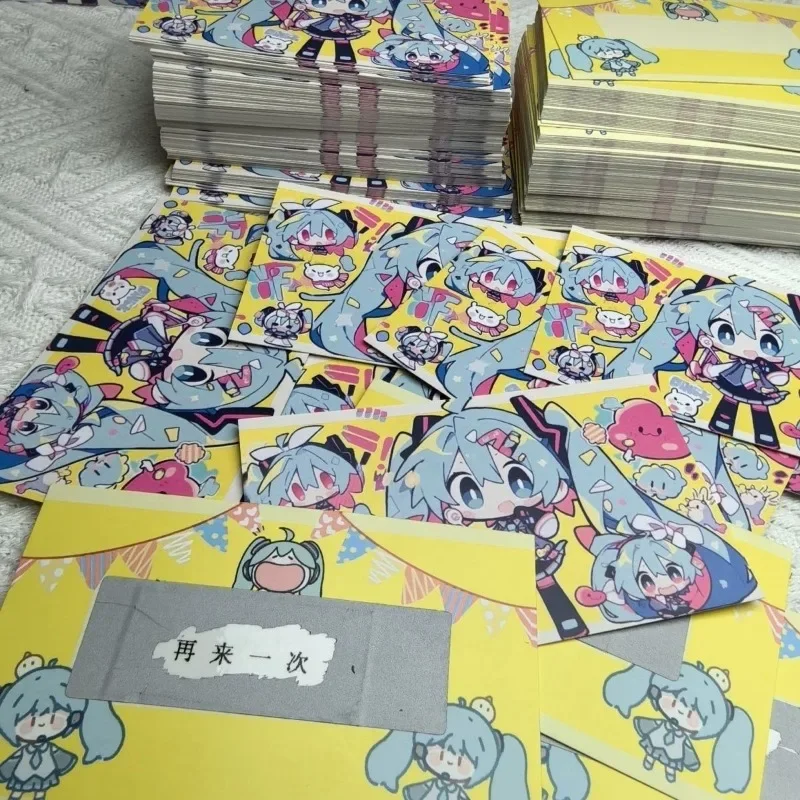 

Хацунэ Мику творческая личность аниме персонаж домашняя игра «сделай сам» карта-награда пустой почерк покрытие скретч-карточная игра игрушки