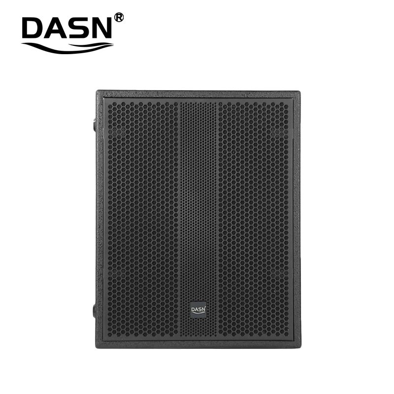 DASN Q15SDA Active 15 Inch 700W RMS Wooden Professional audio subwoofer Speaker Outdoor Concert Sound System for Stage