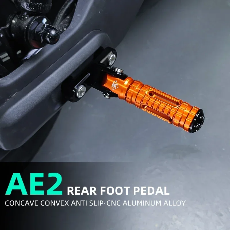 

Electric Motorcycle Rearset Passenger Footrest Pedals Scooter Fold Rest Foot Pegs Pedal for CFMOTO ZEEHO AE2