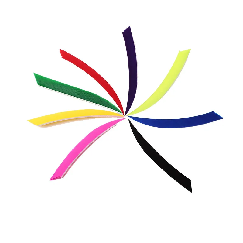 

50 шт., оперение для стрельбы из лука, 4 дюйма, турецкое перо, натуральные оперение, лопасти, Rignt, крыло, щит, форма, оперения для стрел, аксессуары для стрел