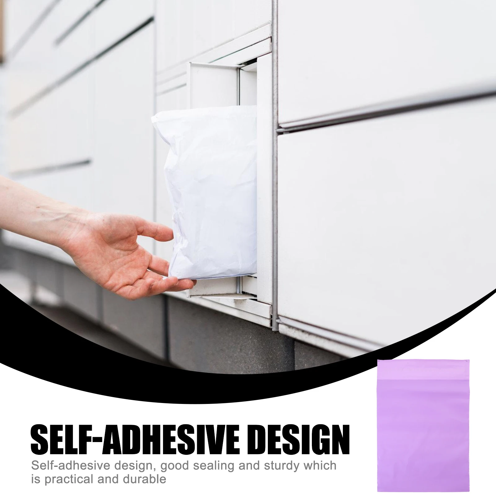 

100pcs Waterproof Mailing Envelopes Shipping Bags For Clothing Poly Mailers Multi-Function Package Pouches Portable Envelopes