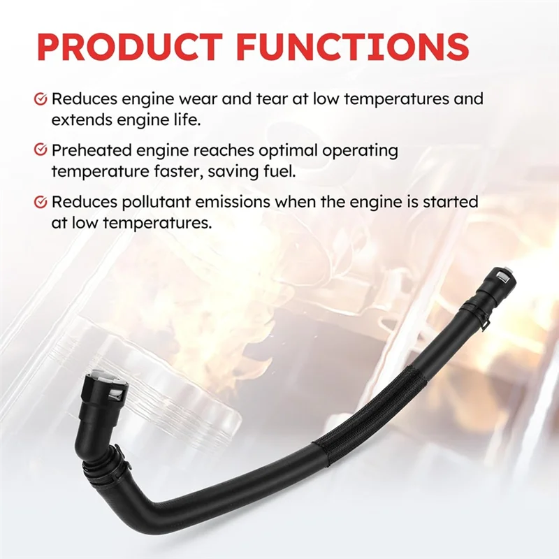 AB96-Vervanging Heater Slang Montage HVAC Voor Ford F150 Lincoln Mark LT 2011-2014 626-721 BL3Z-18472-B Auto Accessoires