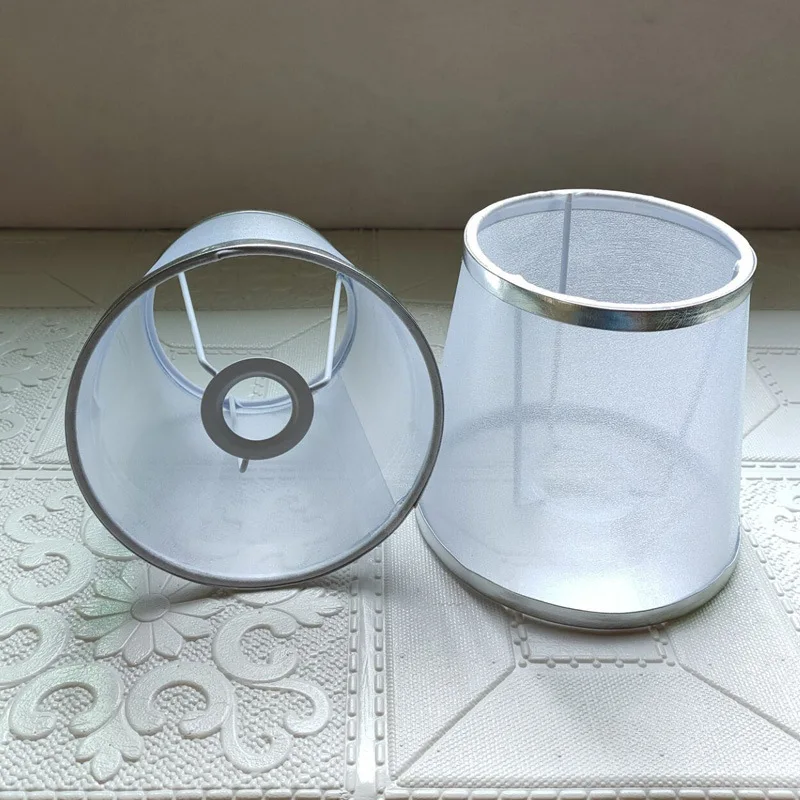 Translucent E14 Pendant Light Lampshade Replacement Mesh Gauze Lampshade