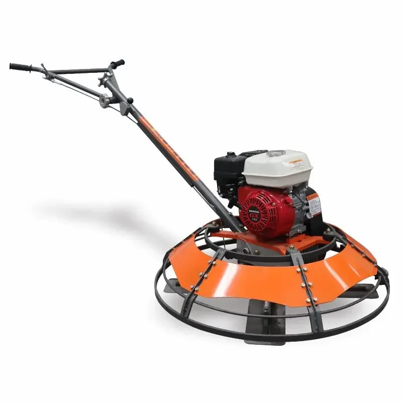 

160 1000mm Hand Push Floor Polishing Finishing Concrete Helicopter Walking Behind Power Trowel Machine