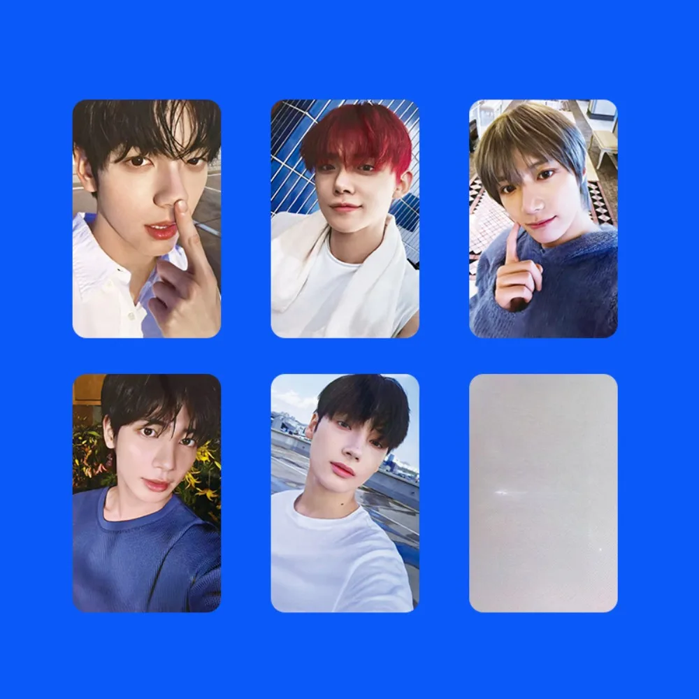 5pcs Kpop Photocard SOOBIN YEONJUN BEOMGYU TAEHYUN HUENINGKAI New ALbum SANCTUARY Double Dides LOMO Card Gift Fan Collection