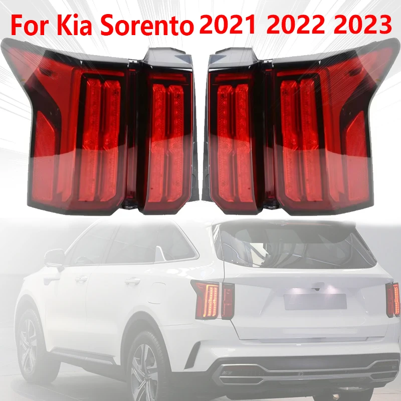 

Для Kia Sorento 2021 2022 2023, задний фонарь, задний стоп-сигнал, фонарь бампера, автоаксессуары, задний фонарь 92410-P2100