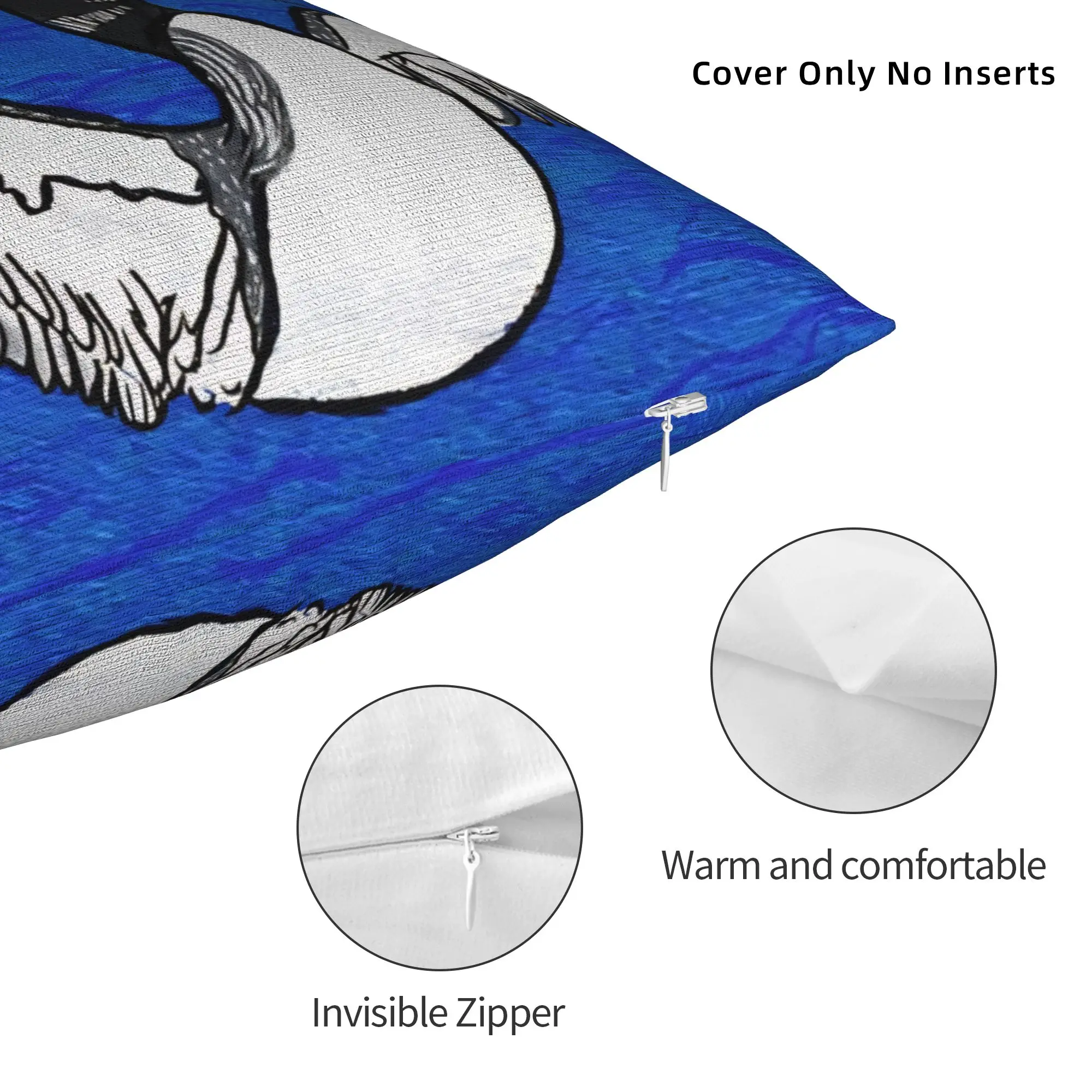 Heated Rivalry My self Portrait common loon  Square Pillow Case Polyester Decorative Pillow  Casual Pillowcase