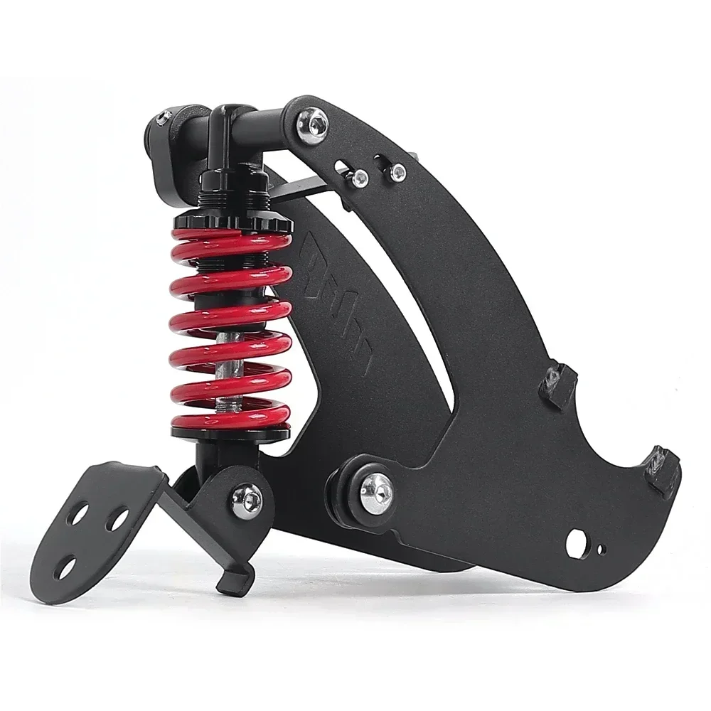 For Xiaomi KickScooter Mi3 Electric Scooter Modifited Rear Suspension Kit Rear Shock Absorption Fender Light Accessories Parts