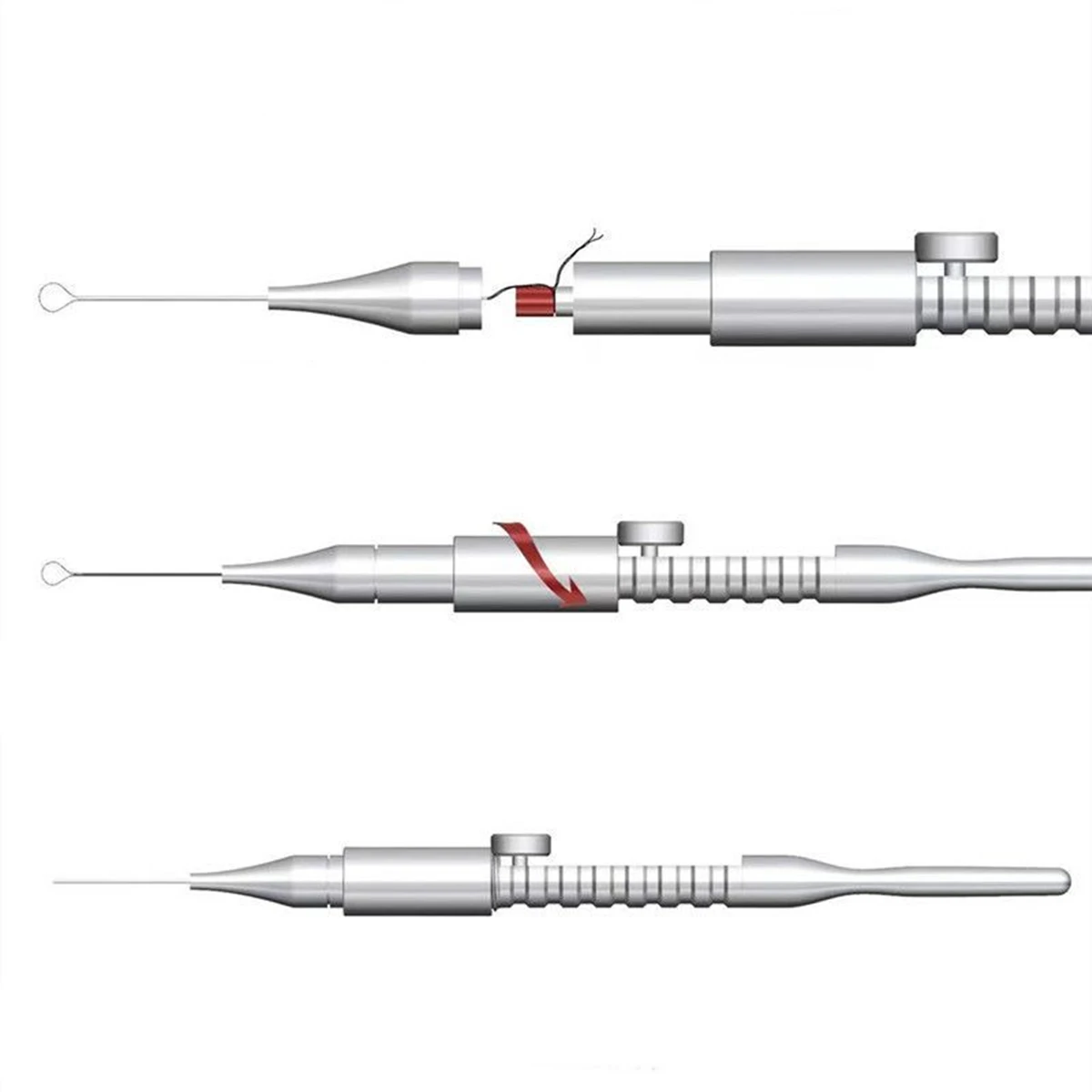 Dentystyczna endodoncja ściągacz igły uchwyt kanałowy łamane narzędzia do usuwania plików stomatologia Endo odbudowa