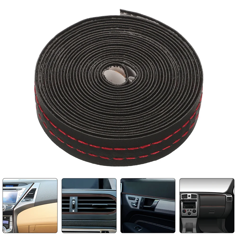 

1 Roll Car Door Strip PU -Resistant Flexible Trim Decorative Interior Accessories Car Decorative Trim