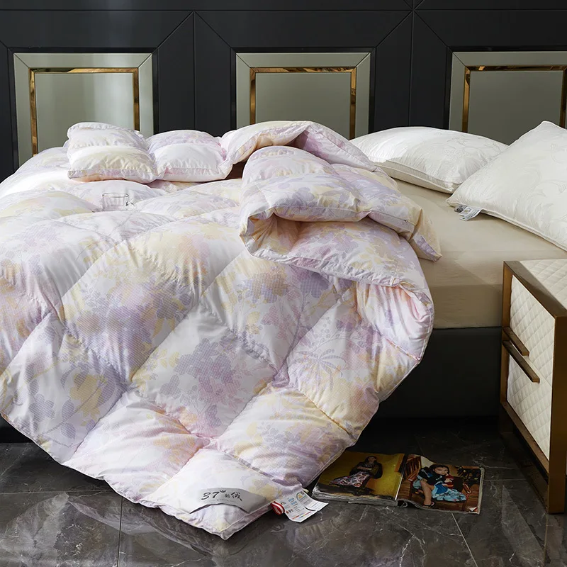 

Down quilt, white goose down quilt, five-star hotel, warm spring and autumn quilt, quilt core, thickened winter quilt