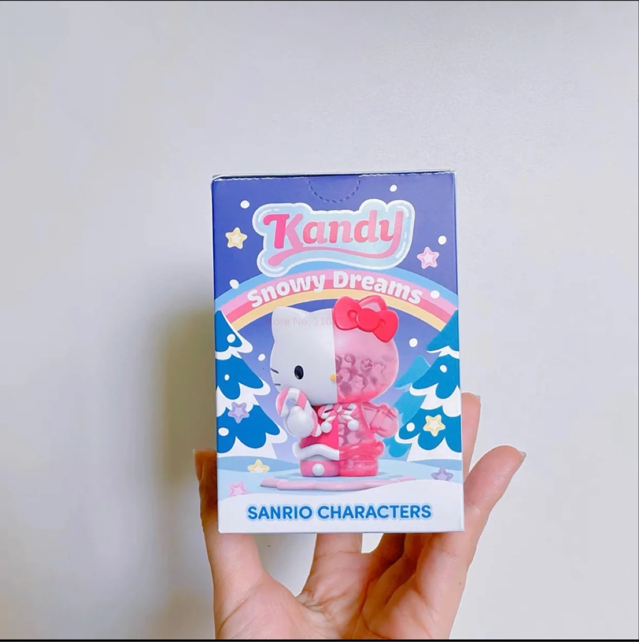 Sanrio Cinna moroll Mymelody Kuromi Figur Traum von Winter Schnee halb Skelett Action Figur Sammlung Statue Puppe Spielzeug Modell