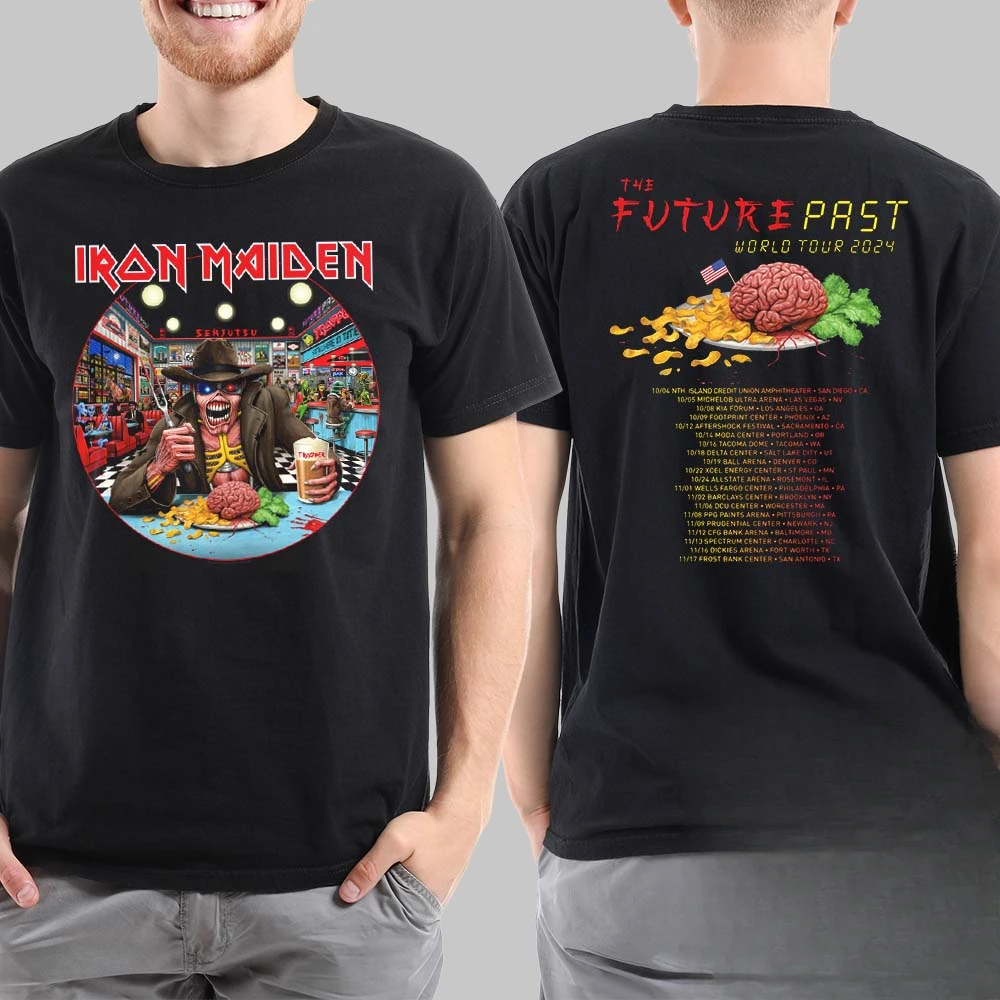 جديد بيع IR MADIEN الجرافيك القطن تي شيرت للجنسين الصيف ملابس بأكمام قصيرة العلامة التجارية المحملة الفاخرة عادية خمر ريترو القمم