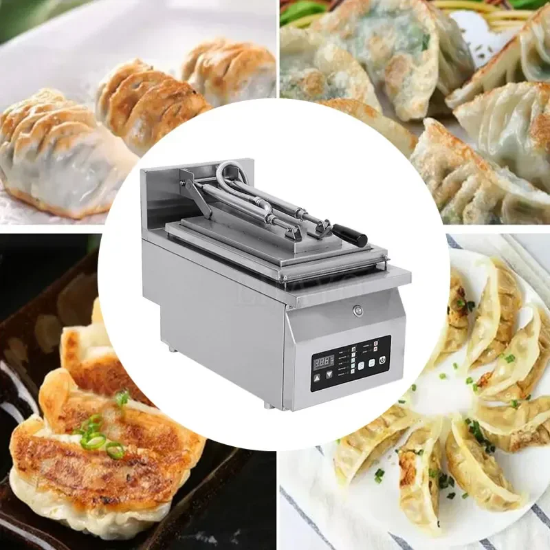 

Automatic Fried Gyoza Cooker Dumpling Pan Electric Fried Fryer Grill Stir Frying Cooking Cooker Machines