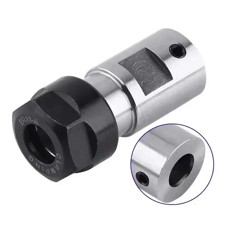 ER11 Chuck spindle motor shaft extension rod spindle collet lathe tools spindle cutter rod 5mm 6mm 8mm holder inner