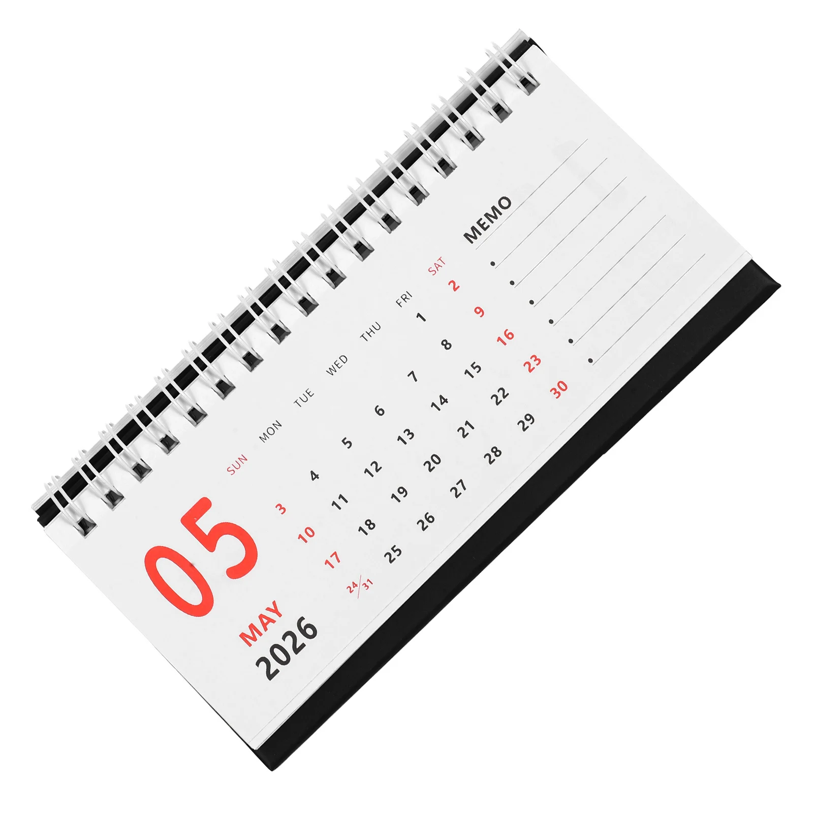 Mini 2025-2026 Desk Calendar Small Standing Flip Monthly Planner Compact Desktop Organizer for Office Home 2026 Calendar