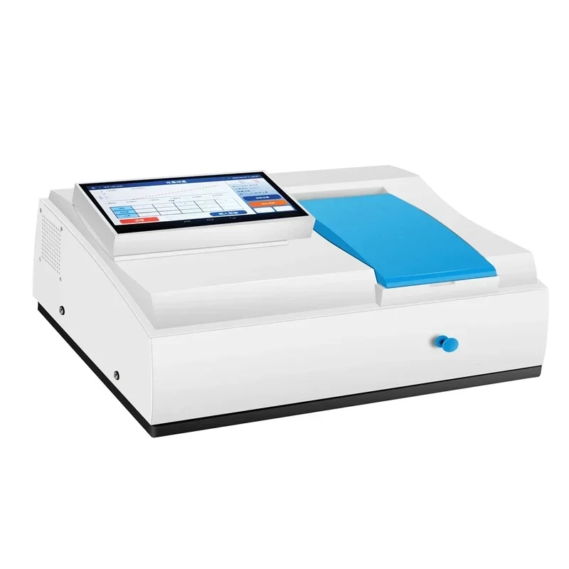 double uvis  spectro minimium price single beam medical color 190-1100nm uv visible bench-top spectrophotometer