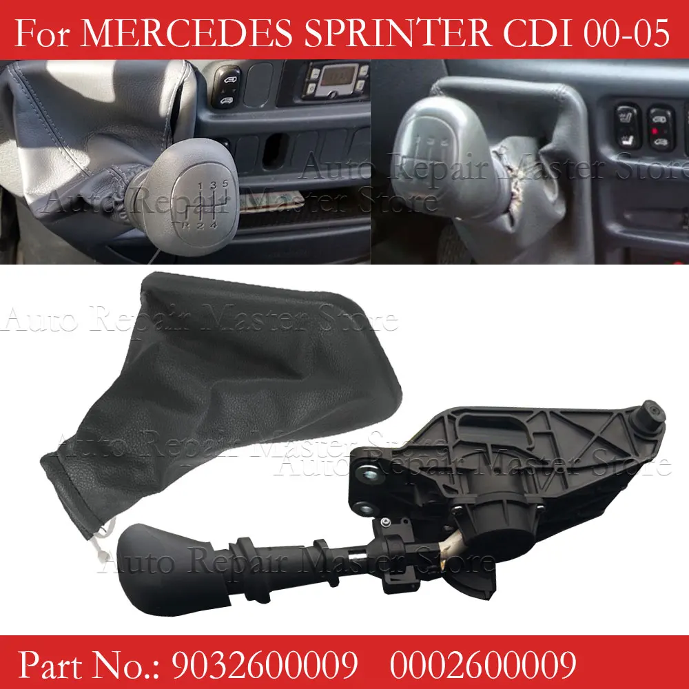 For Mercedes For Benz Sprinter CDI 2000-2005 Shift Lever Shift Knob Switch 5 Speed 9032600009 0002600009 A0002600009