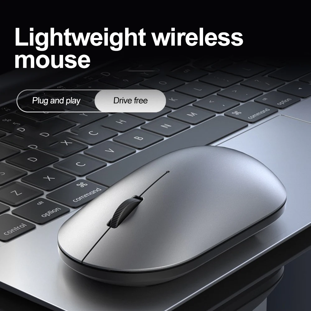 2.4G Wireless Mouse Gaming Mouse Portable Silent Mice 1600DPI Adapter for Laptop Computer Desktop PC MacBook IPad IPhone Tablet