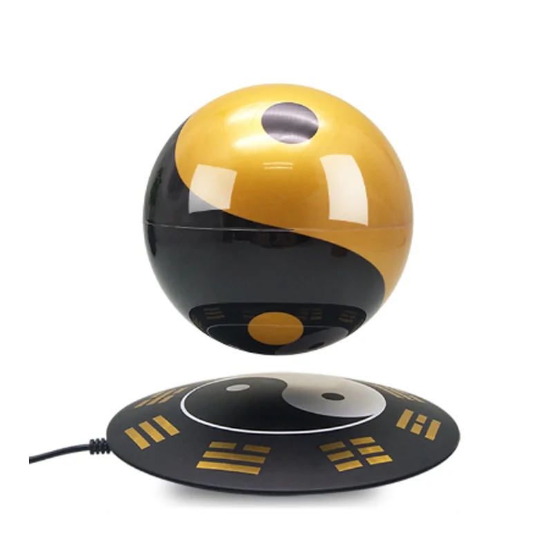 

For 6-Inch Magnetic Suspension Tai Chi Ball Relocation and Opening Creative Craft Gift Decoration