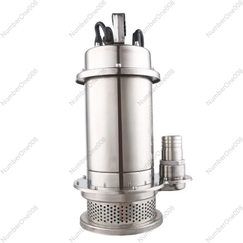 

Pump stainless steel submersible pump 304 acid resistance 0 chemical corrosion irrigation 22 sewage v industrial water pump
