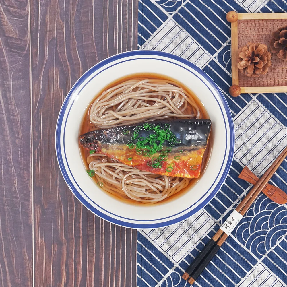 

Realistic Fake Japanese Soba Noodles Display For Photo Shoot Food Sample Model Hotel Decoration Photography Props Size 1:1