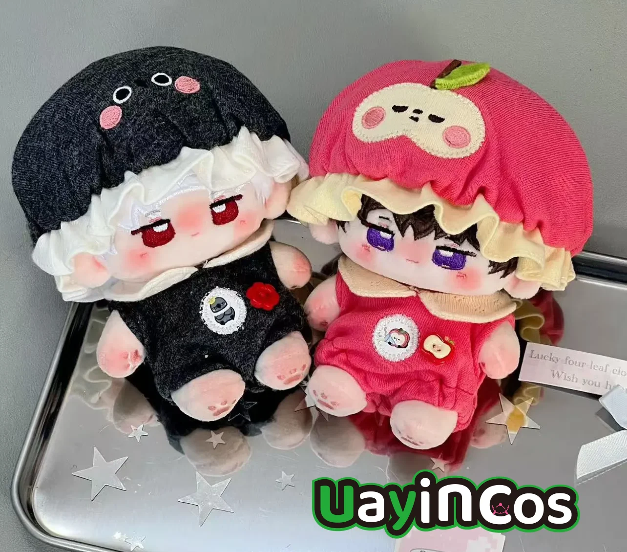 

In Stock 10cm Doll Clothes Love and Deepspace Sylus Zayne Xavier Rafayel Costume Suit Stuffed Plushies Doll Accessories Anime T
