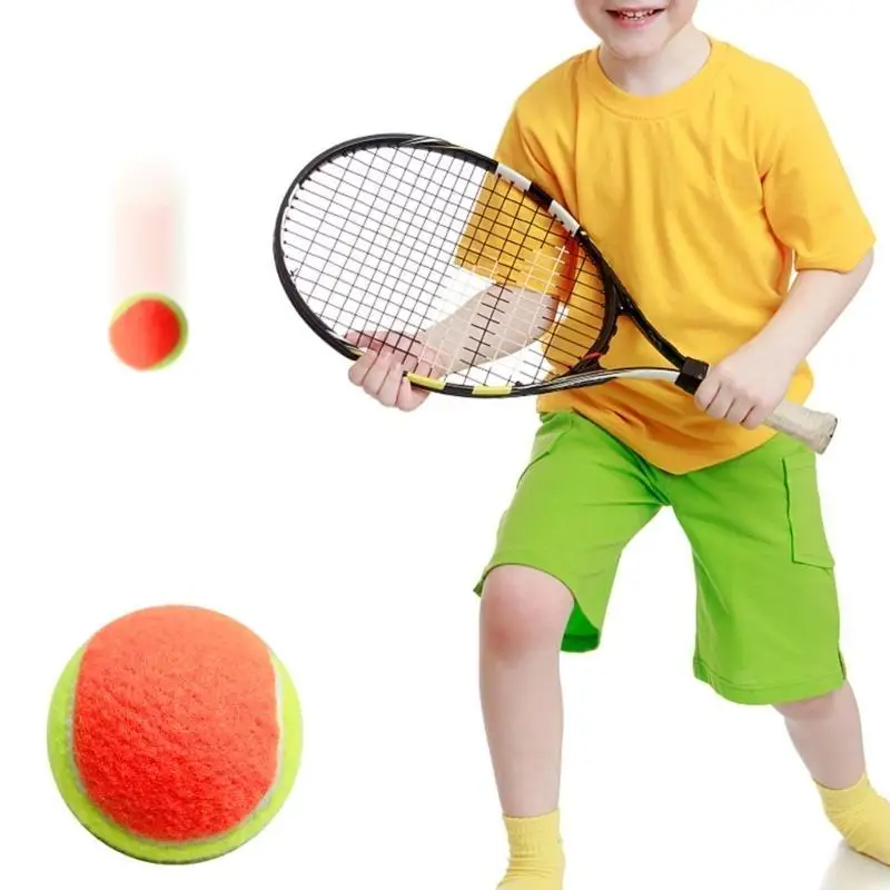 652F 3Pcs Training Exercise Tennis Balls for Beginners Tennis Balls Practice Balls, Tennis Balls for Dogs Kids Tennis Balls