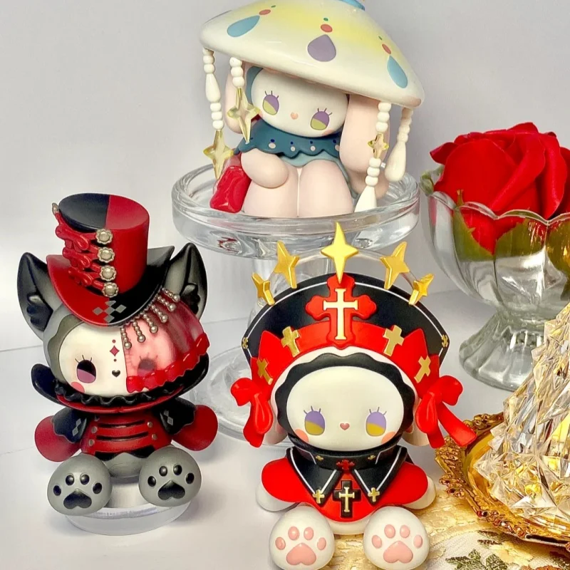 EMMA Secret Forest Frostveil Villa Series caja ciega figuras de acción muñecas lindas juguetes de modelos coleccionables decoración de dibujos animados regalo sorpresa