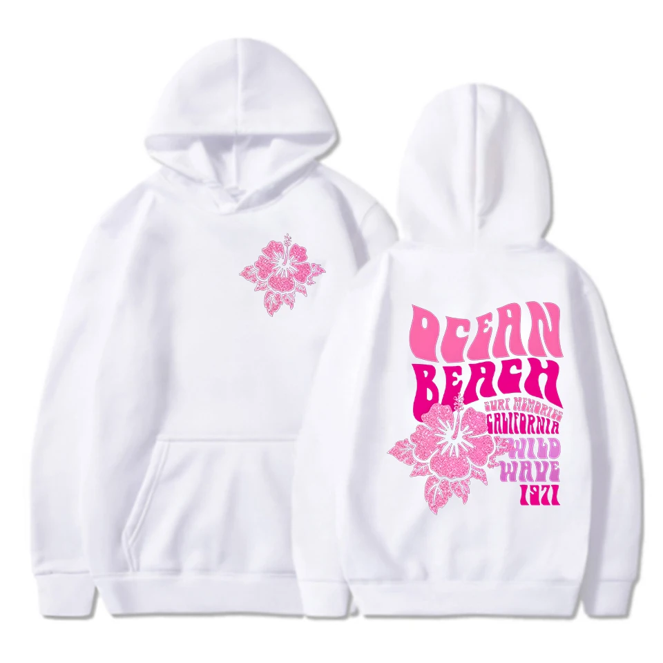 Ocean Beach Series Hoodies Boys Girls Travel Sweatshirts Funny Chasing Sunsets Trend Long Sleeve Streetwear Fashion Child Hoodie