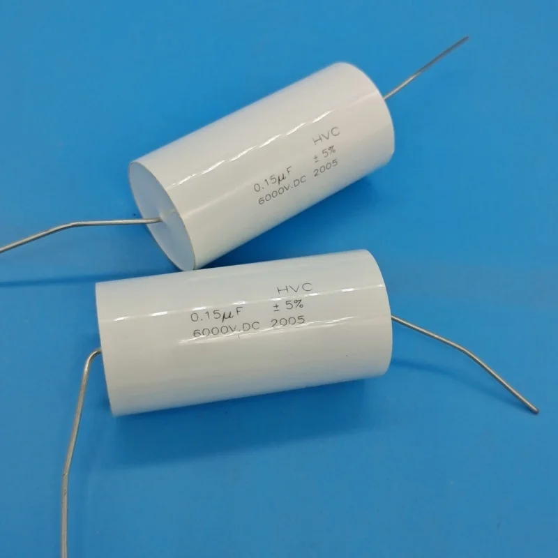 

1PCS high voltage pole-free inductive film capacitor 6000V 0.15uf 153 6000V 28.5X57MM