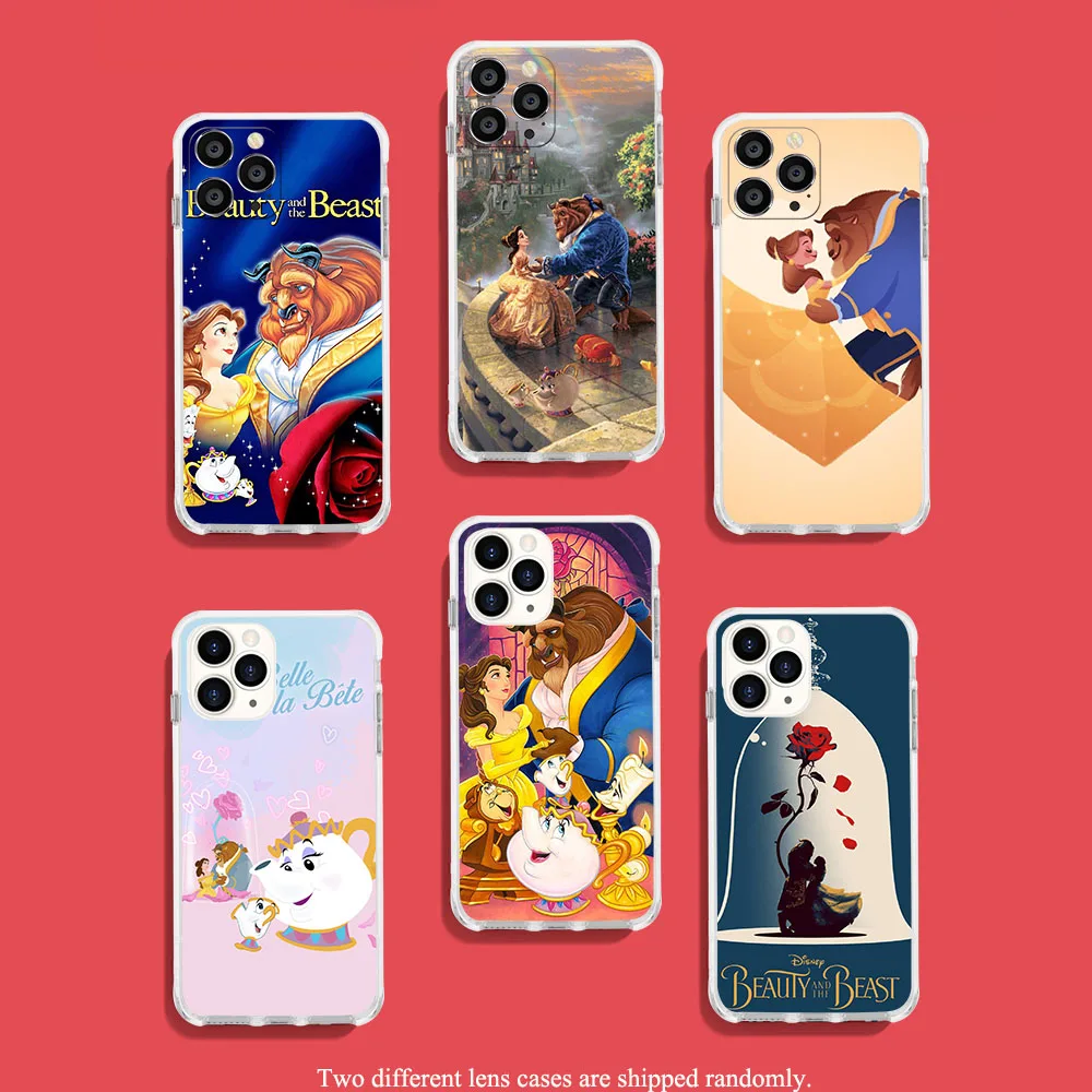 UN-9 Beauty and the Beast Soft Case for Moto G5 G5s G6 E5 G7 G8 G9 Plus Play Power