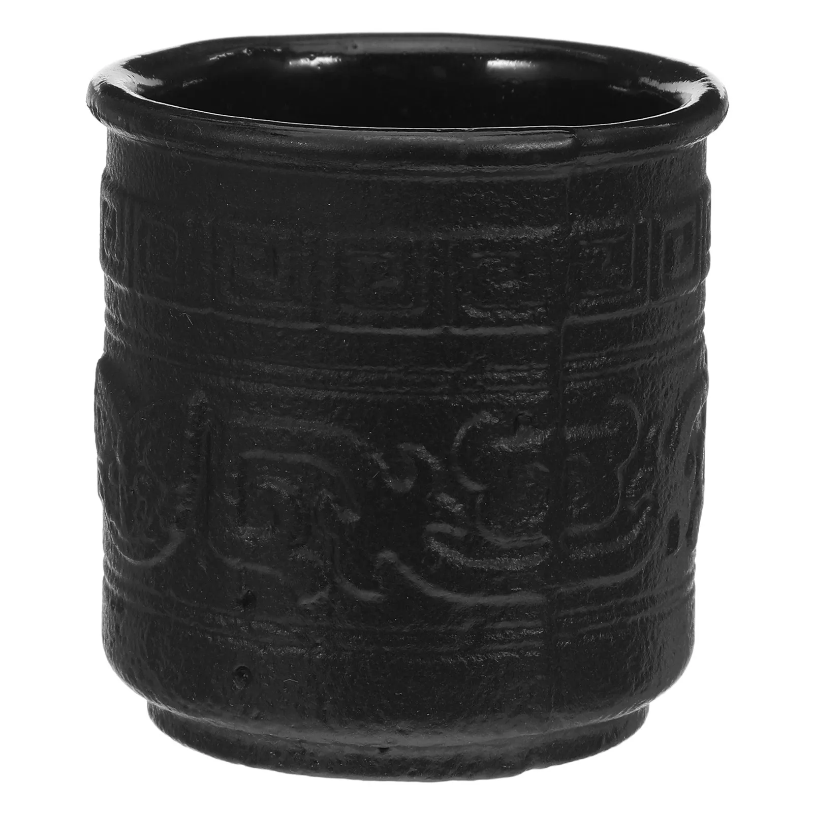 80Ml Small Tea Bowl with Unique Magpie Design Ornamental Iron Mug for Chinese Traditional Tea Ceremony Drinkware Collection