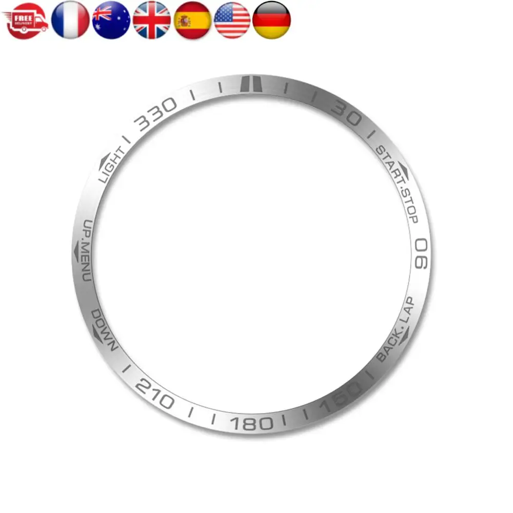 

Smart Watch Scale Metal Bezel Compatible for Garmin Fenix 7/7S/7X Watch Bezel Smartwatch Accessories