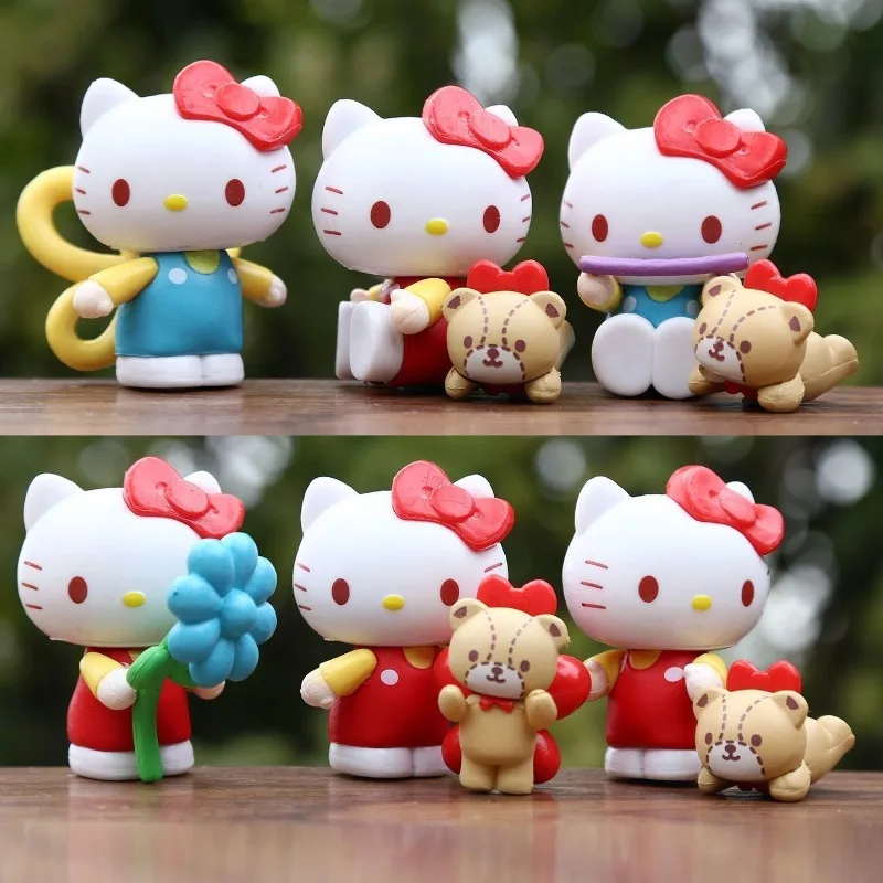 

Hello Kitty Toy Girl Gift Cute Anime Cartoon Desktop Decoration Bedroom Decoration Women Accessories Children Toy Doll Wholesale