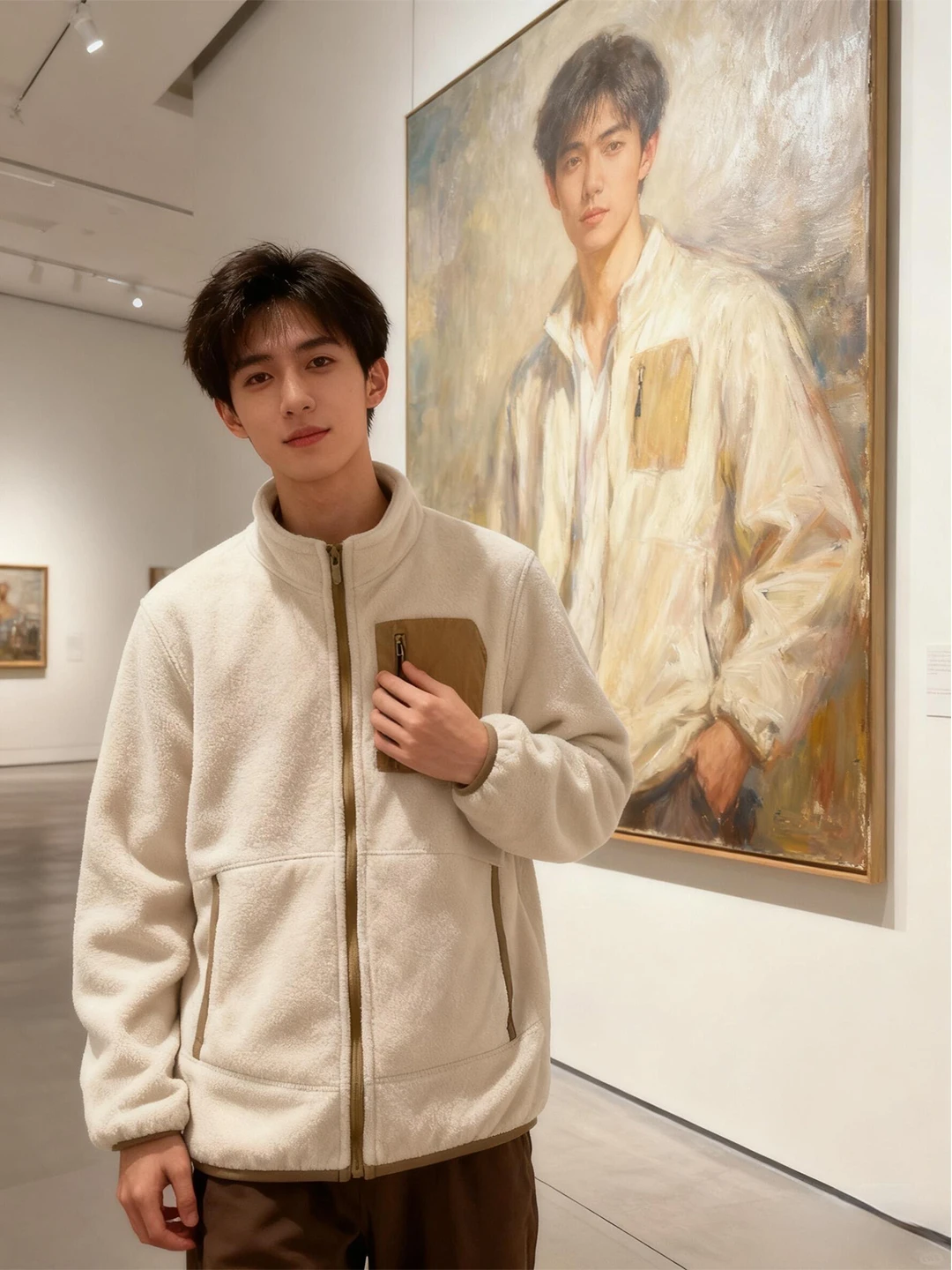 

Утепленная флисовая куртка для мужчин: зимнее теплое пальто с внутренней подкладкой, премиум-качество, идеальная посадка, многофункциональные карманы, для активного отдыха