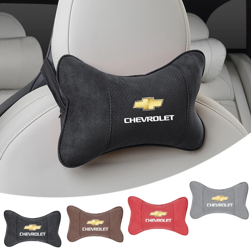 Reposacabezas de coche de alta calidad, almohada de espuma viscoelástica para el cuello, accesorios para automóviles para Chevrolet Volt Captiva Onix Matiz Groove Beat Spark
